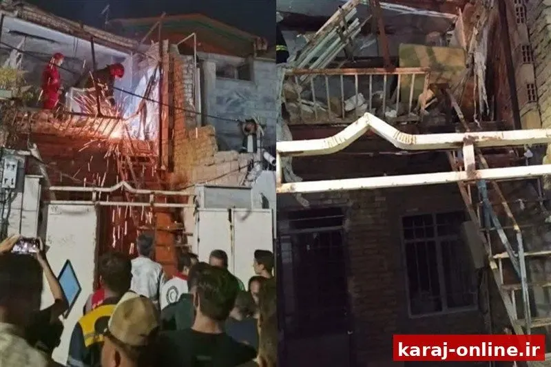 نشت گاز در خیابان امام خمینی(ره) نظرآباد؛ یک نفر مصدوم شد