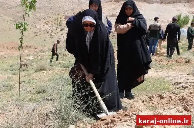 ریشه‌های امید در البرز؛ ۱۱۰ هزار نهال به یاد شهدا کاشته می‌شود