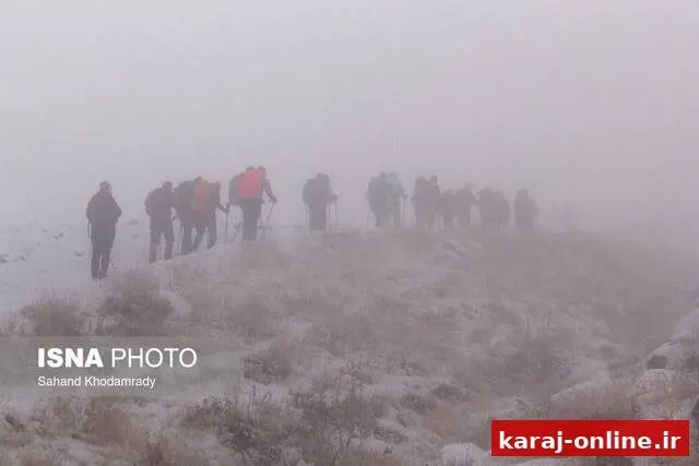 رگبار و وزش باد شدید در کوهستان‌های کشور