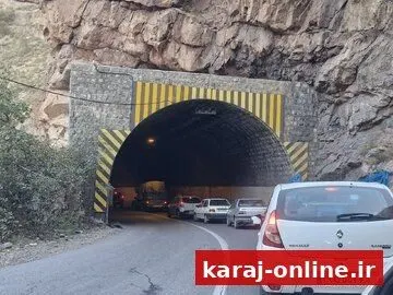 جاده چالوس یک‌طرفه شد؛ تردد از تهران و کرج به سمت مرزن‌آباد ممنوع