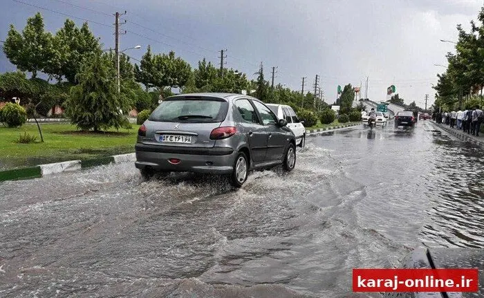 زنگ خطر بارش‌ها در البرز به صدا درآمد