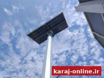 چراغ‌های راهنمایی ۳۱ تقاطع کرج به پنل خورشیدی مجهز شدند