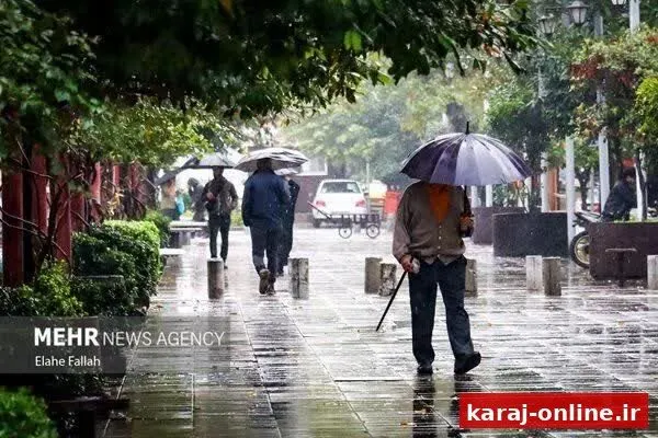 طالقان پربارش‌ترین منطقه البرز شد؛ بارش ۱۴.۶ میلی‌متری در هرنج