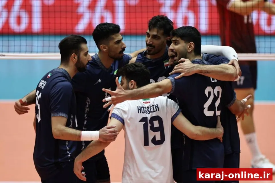 صعود والیبالیست های ایران به نیمه نهایی