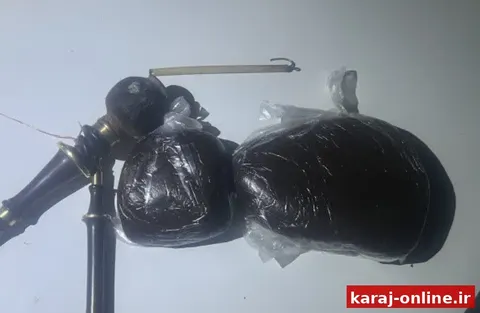 کشف مواد مخدر در گشت ایست و بازرسی بسیجیان فردیس