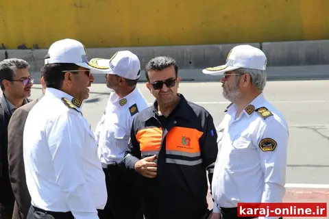 ایمن‌سازی رمپ‌های آزادراه تهران-کرج-قزوین