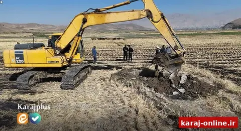 نشست ۲۷ سانتی متری زمین در البرز