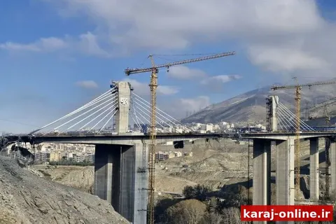 آغاز آواربرداری پل B۱ در کرج