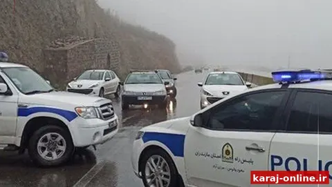 جاده چالوس از فردا به مدت ۴روز مسدود می‌شود