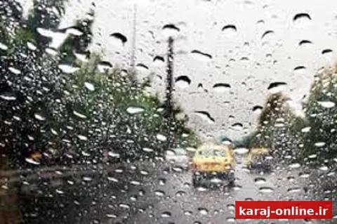 رگبار باران در برخی نقاط کشور