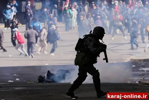 رئیس جمهور بولیوی: کشور در نقطه فروپاشی قرار دارد