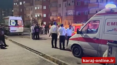 حریق در مسکن مهر ماهدشت ۱۸ مصدوم بجای گذاشت