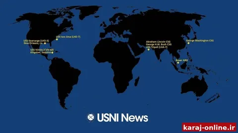 ‼‼ ناو «یو‌اس‌اس باکسر» (USS Boxer) که مدتها قبل به منظور عملیات آبی-خاکی در ایران اعزام شده بود، علی‌رغم انتظارات به دریای جنوبی چین رفت و از منطقه دورتر شد
