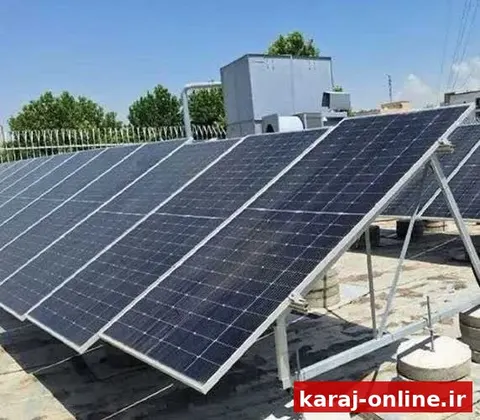 ادارات البرز پیشگام در نصب پنل خورشیدی