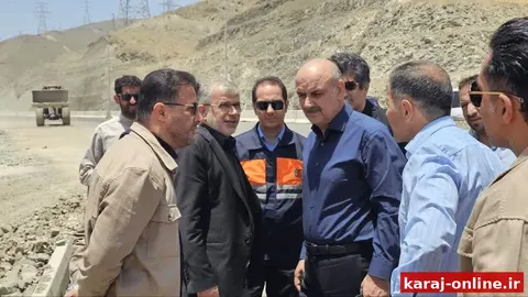 اتصال آزادراه شهید همت به آزادراه شمالی کرج؛ گامی برای روان‌سازی ترافیک