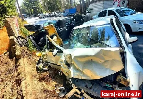 حادثه رانندگی در جاده سهیلیه؛ مصدومیت ۳ نفر و انتقال به بیمارستان امام صادق(ع)