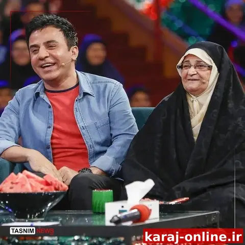 داریوش فرضیایی به سوگ مادر نشست