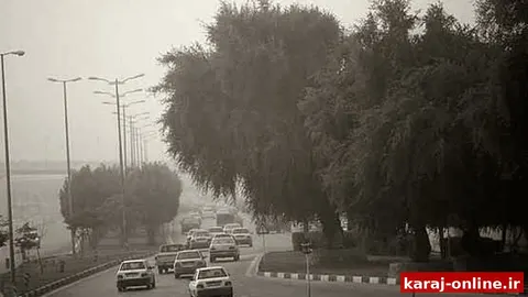 طوفان گردوخاک ۲۳ استان را در بر می‌گیرد
