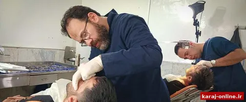 خدمات رایگان دندانپزشکان جهادی در ندامتگاه قزلحصار کرج