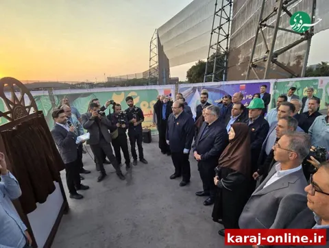 بزرگ‌ترین پروژه زیست محیطی مهار گرد و غبار صنعت فولاد جهان در فولاد خوزستان افتتاح شد