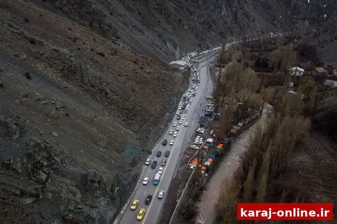 محور چالوس بازگشایی شد
