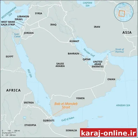 ‼حوثی‌های یمن جزیره پریم (میون) را تصرف کرده و کنترل تنگه باب‌المندب را به طور کامل در دست گرفتند