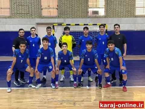 دو نماینده البرز راهی لیگ مناطق فوتسال زیر ۱۶ سال کشور شدند