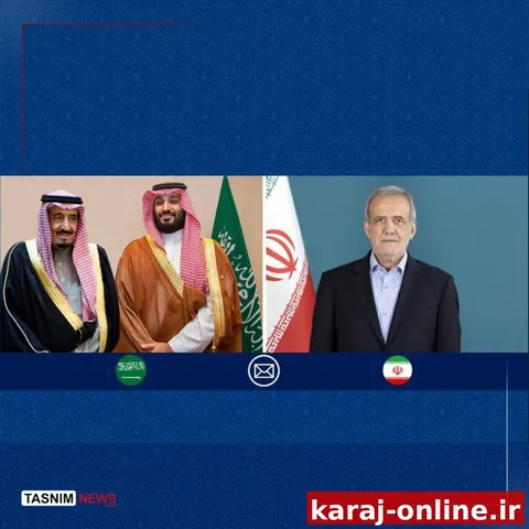 پیام پزشکیان به پادشاه و ولیعهد عربستان سعودی