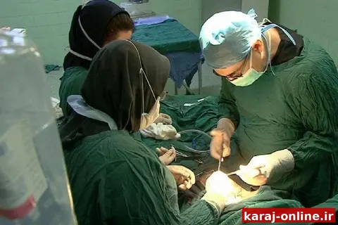 نجات جان بانوی ۳۸ ساله کرجی با خارج کردن توده ۱۰ کیلویی