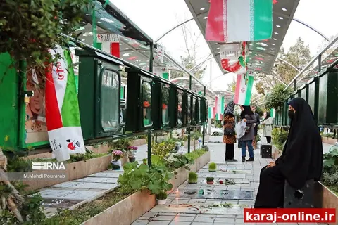 لاله‌ها مهمان ۱۵۸ گلزار شهدای البرز شدند