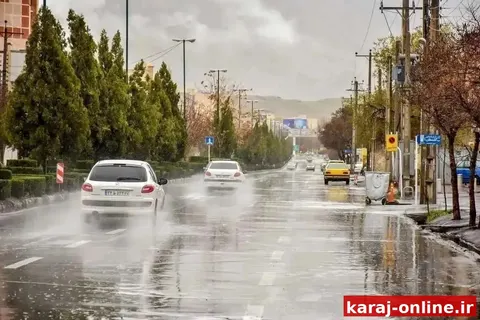 پیش بینی بارندگی در نوار شمالی کشور