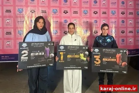 درخشش شناگر البرزی با ثبت ۶ رکورد جدید