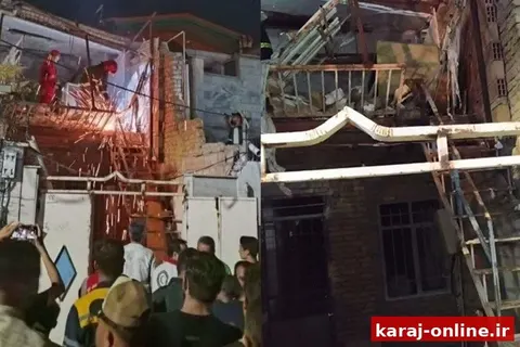 نشت گاز در خیابان امام خمینی(ره) نظرآباد؛ یک نفر مصدوم شد