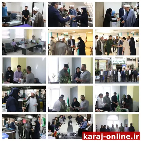 تجلیل از پرستاران بیمارستان ثارالله مهرشهر