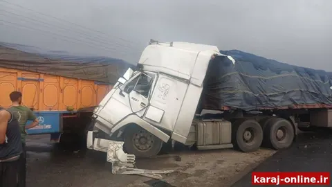 تصادف مرگبار در آزادراه قزوین–کرج