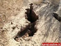 هشدار فرونشست در کرج؛ مهرشهر هر سال ۱۴ سانتی‌متر پایین می‌رود
