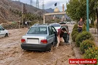 سیلاب کرج و پای شهرک اداری در میان؛ بررسی یک هشدار قدیمی