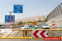 محدودیت تردد در جاده چالوس و آزادراه تهران-شمال از ساعت ۱۴ امروز