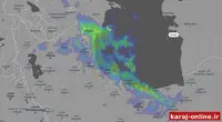 پیش‌بینی رگبار باران در مناطقی از کشور