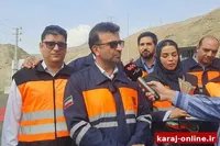آماده‌باش ۲۰۰ راهدار و ۱۵۰ دستگاه ماشین‌آلات در جاده‌های البرز